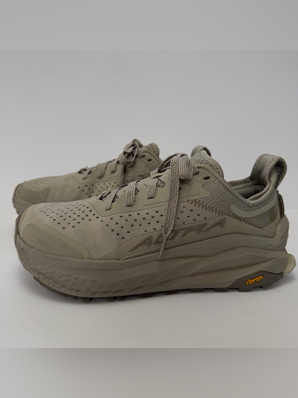 Altra Low Top Beige Lace Up Rubber Outsole Men Athletic Sneakers AL0A85NJ921